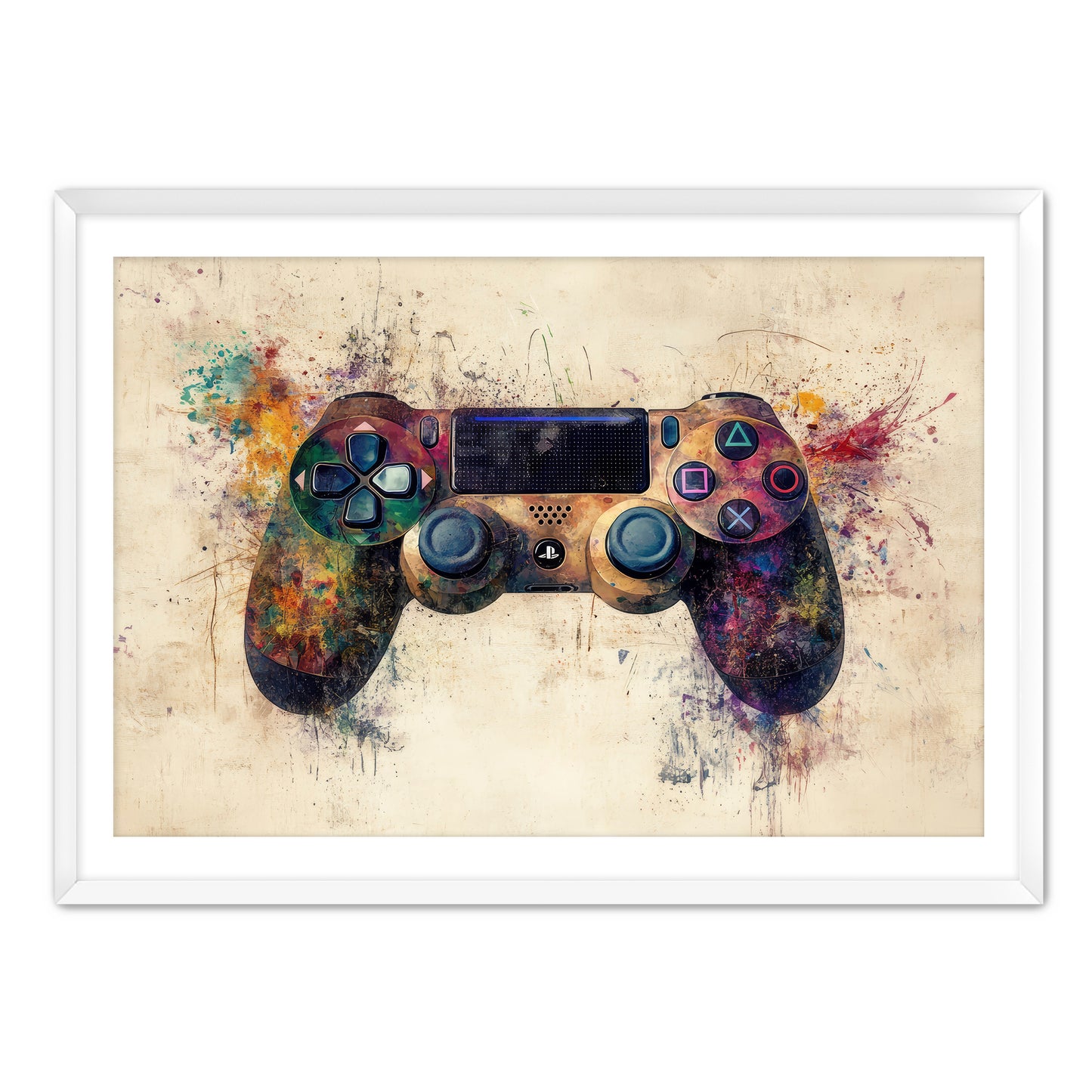 PS Controller Wall Art
