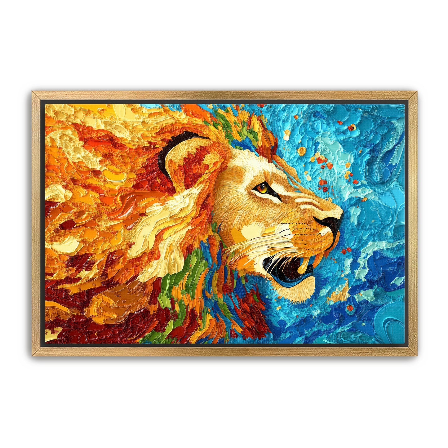 Painted Mane Wall Art