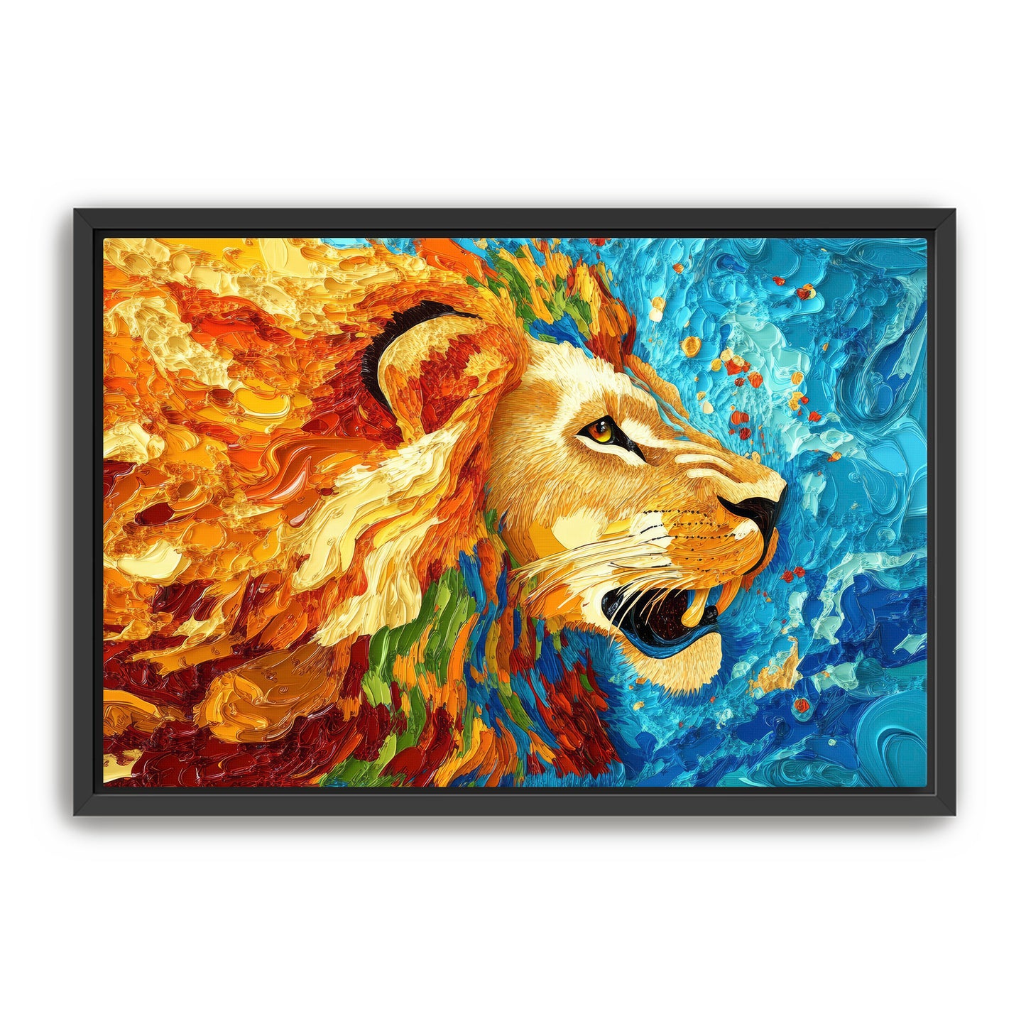 Painted Mane Wall Art