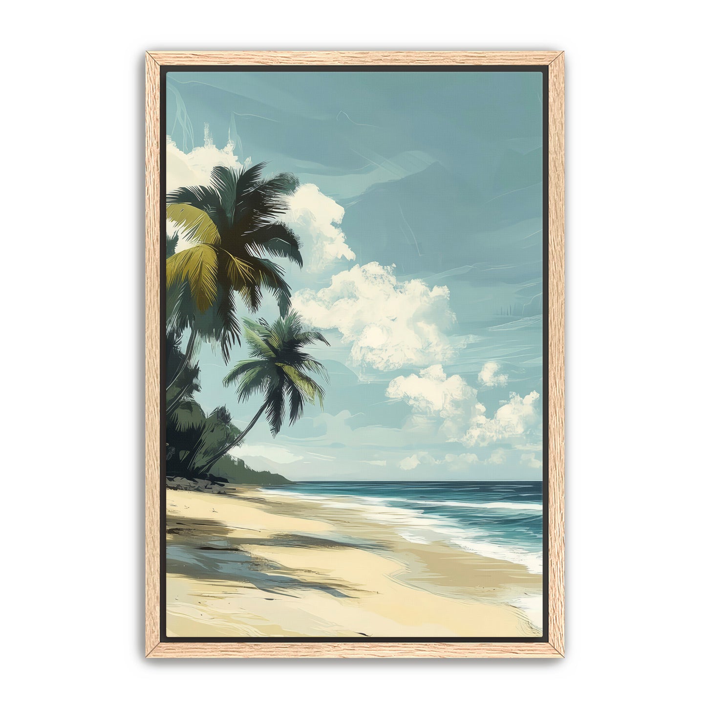 Palm and Sand Wall Art