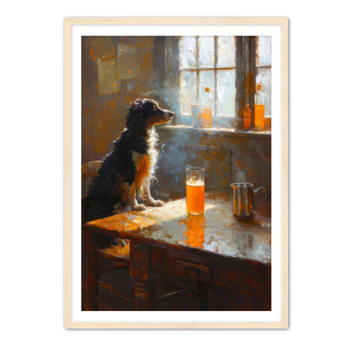 Paws on Table Wall Art