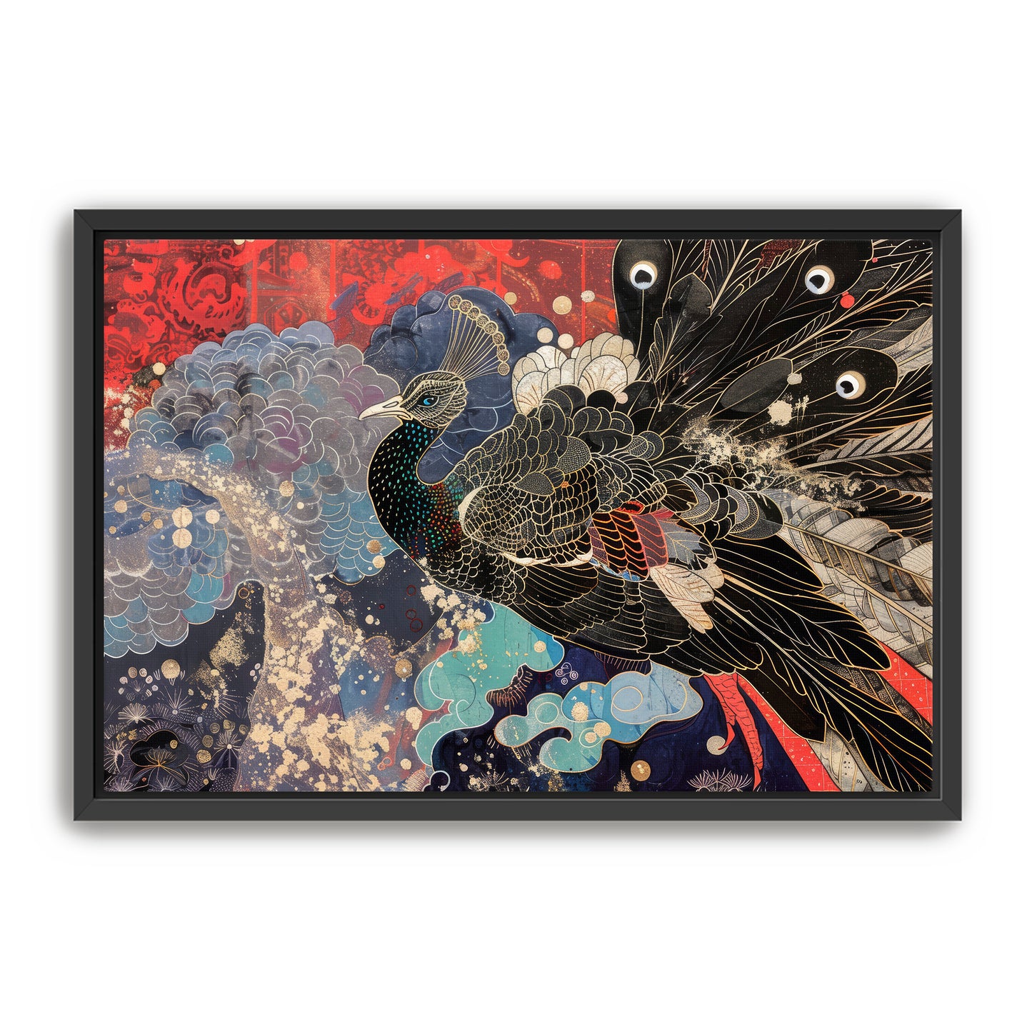 Peacock King Wall Art