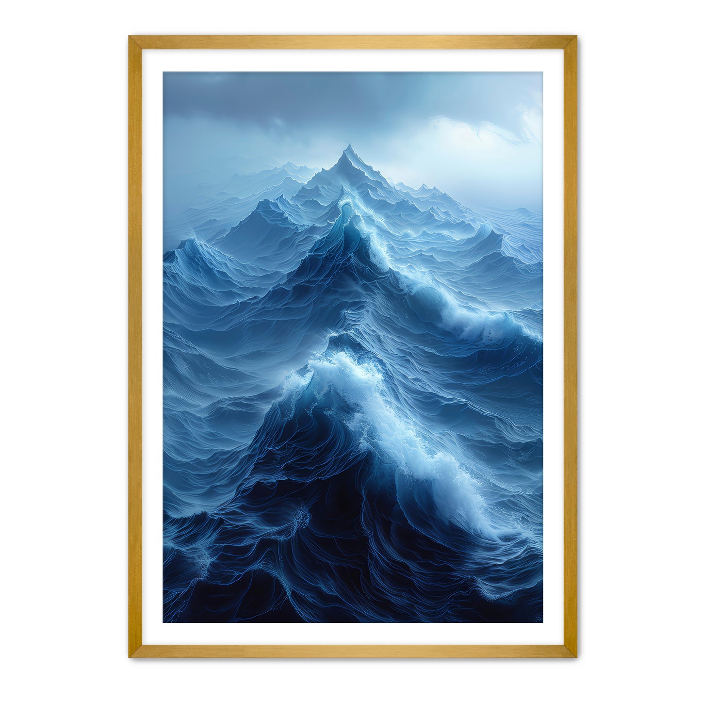 Peaks and Waves Wall Art