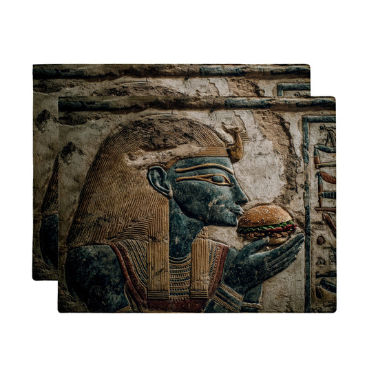 Pharoh And Burger 2 Placemat