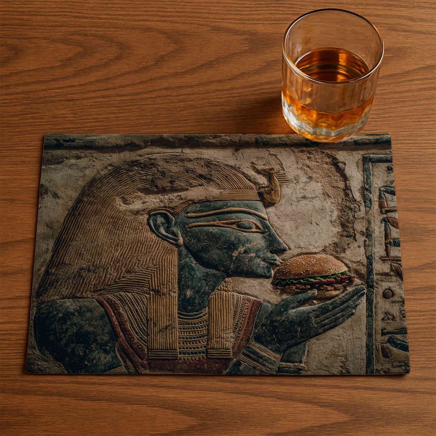 Pharoh And Burger 2 Placemat