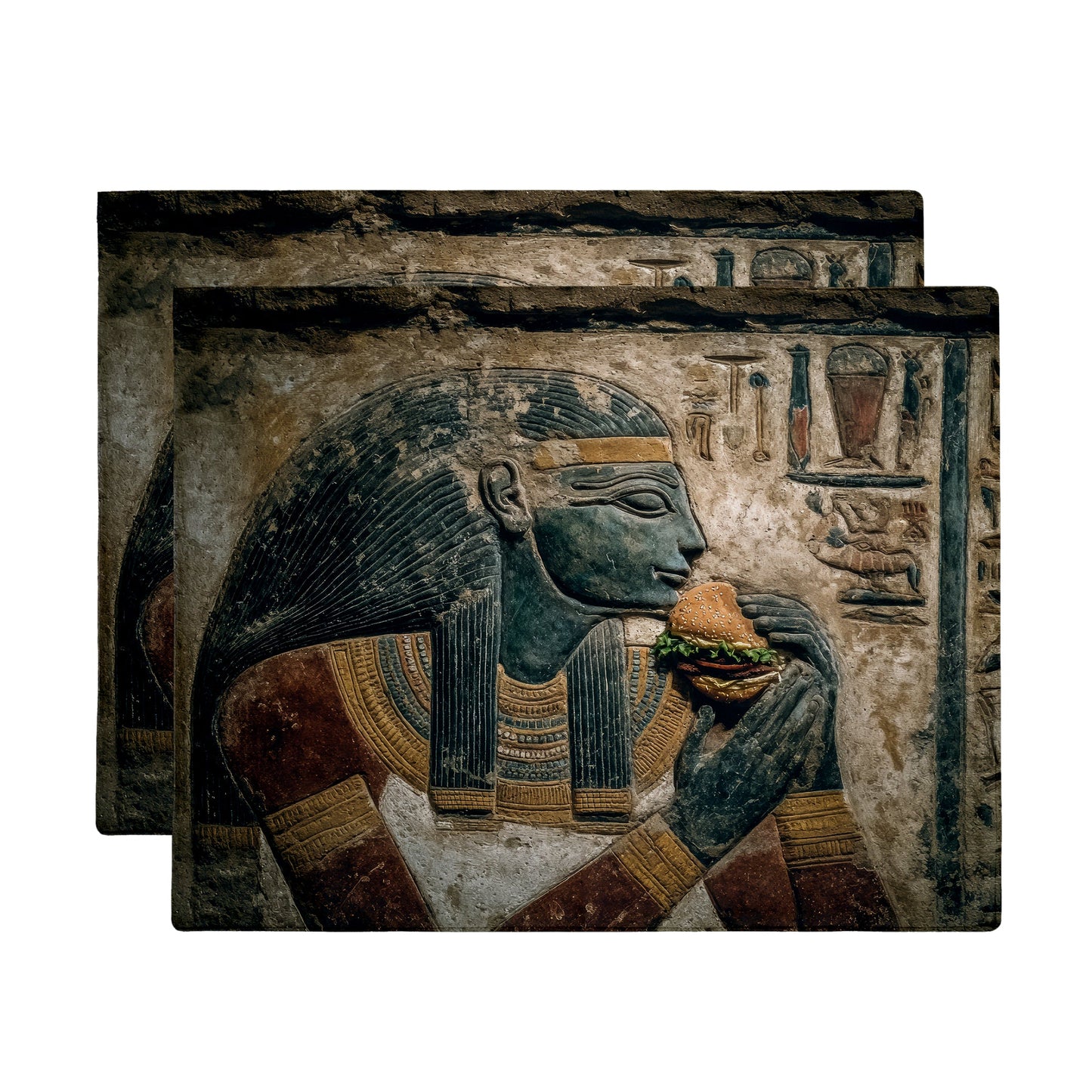Pharoh And Burger Placemat