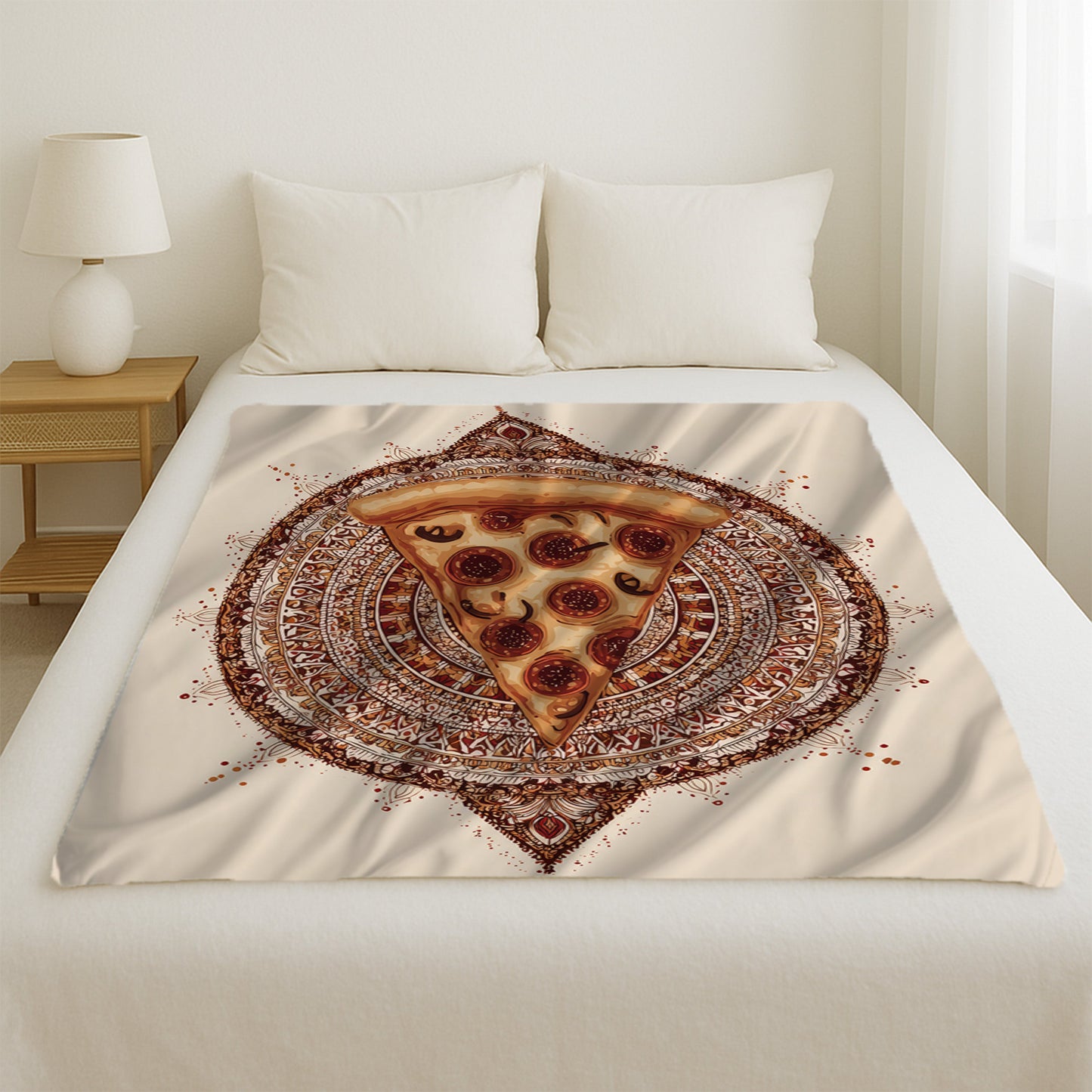 Pizza Circle Blanket