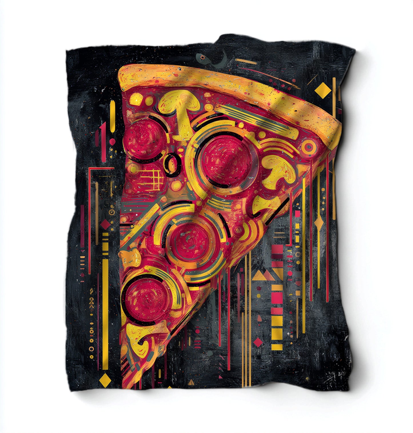 Pizza Design Blanket