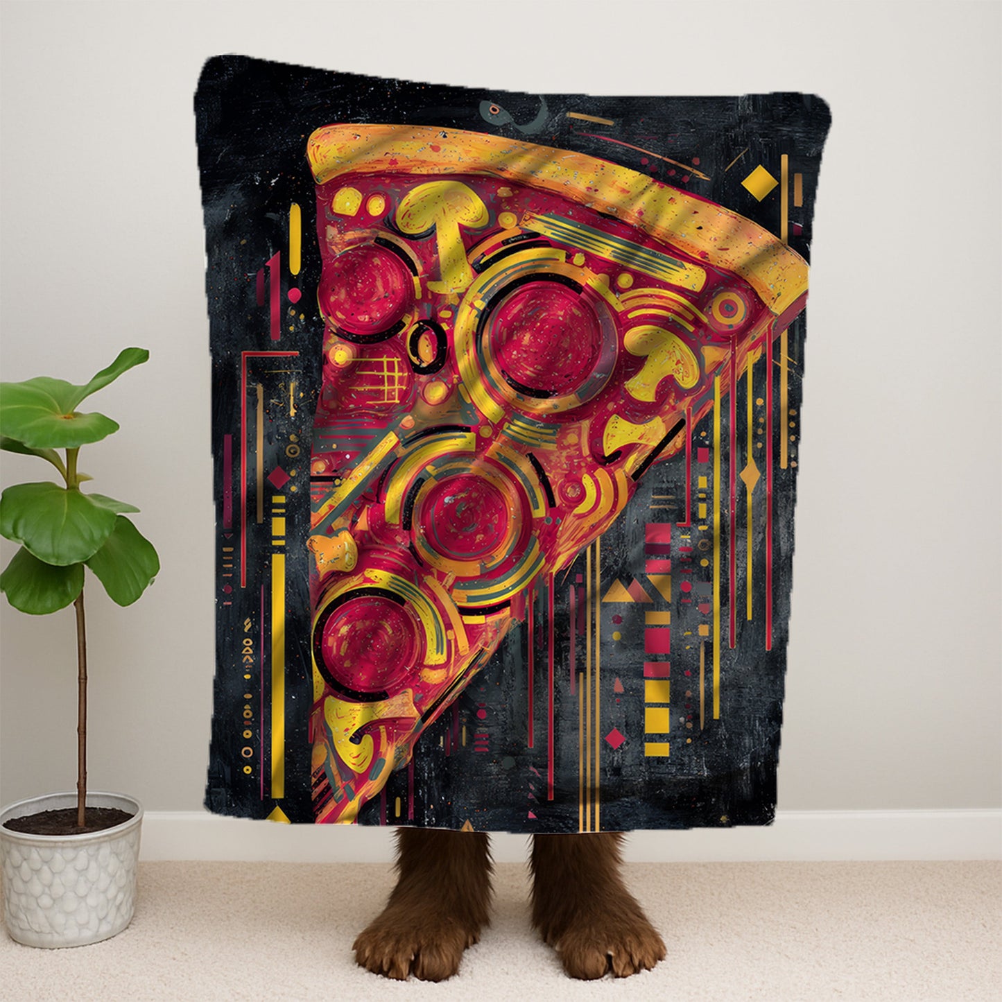 Pizza Design Blanket