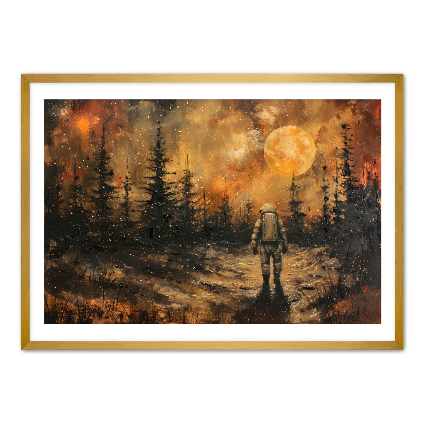 Planet Creeps Wall Art