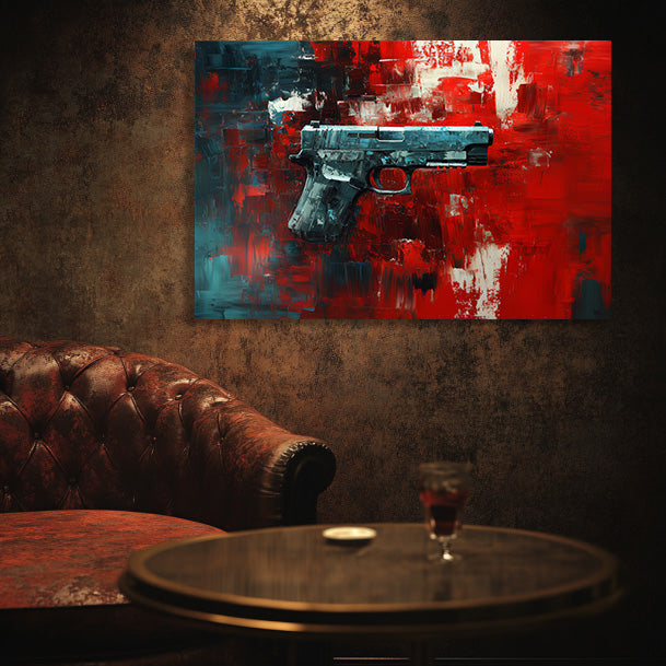 Pocket Pistol Wall Art