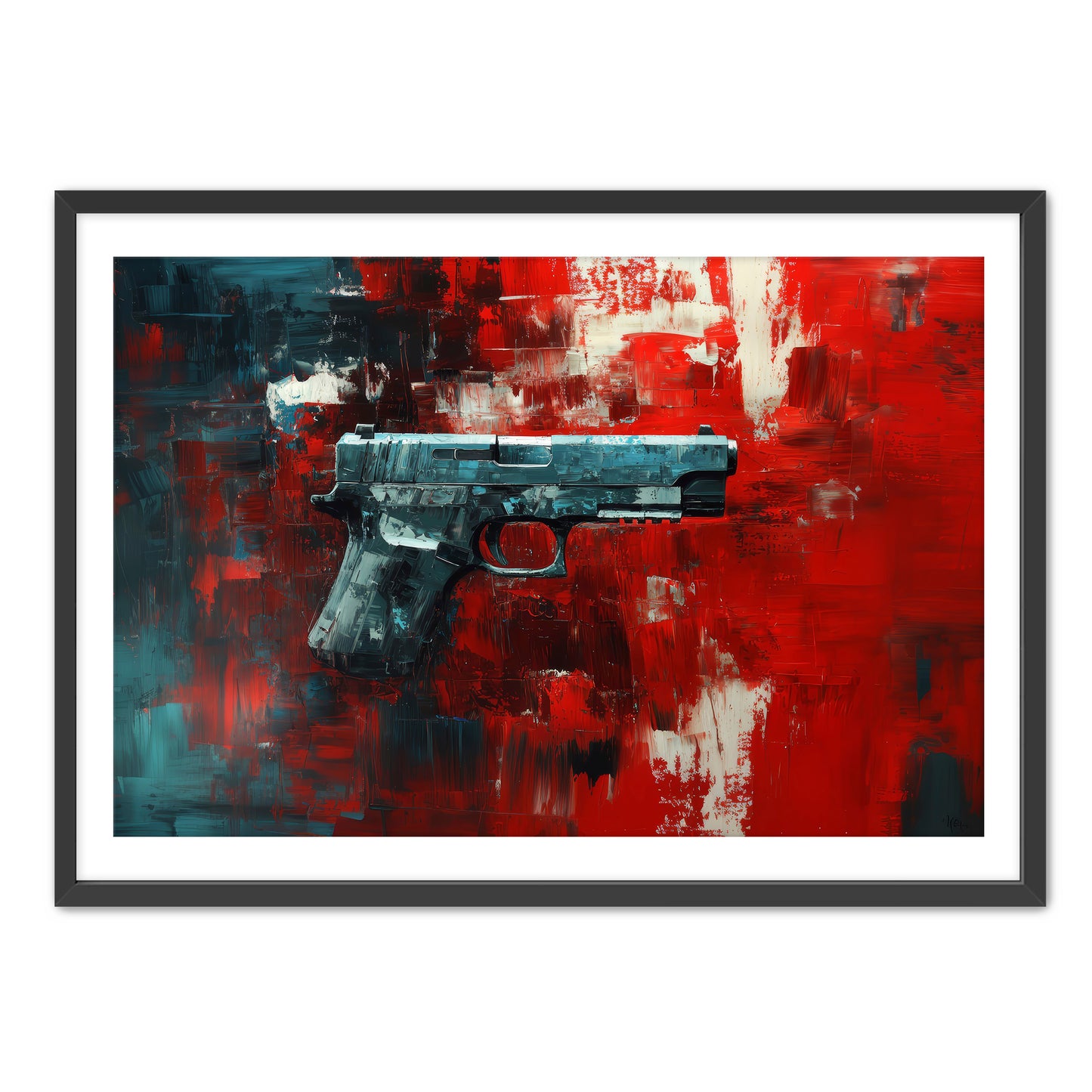 Pocket Pistol Wall Art