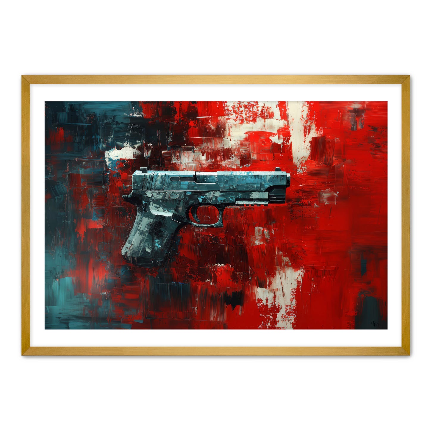Pocket Pistol Wall Art