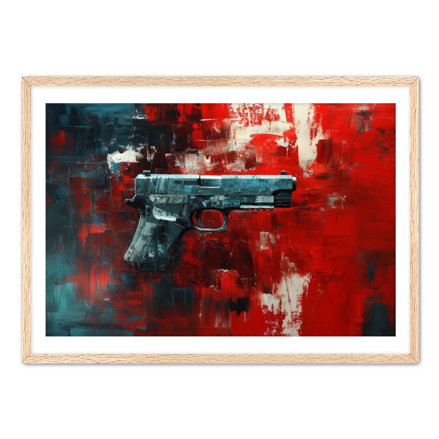 Pocket Pistol Wall Art