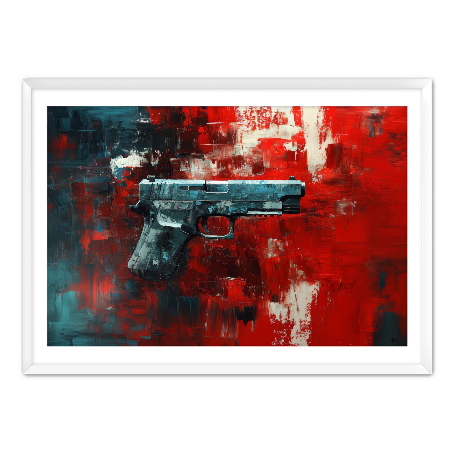Pocket Pistol Wall Art