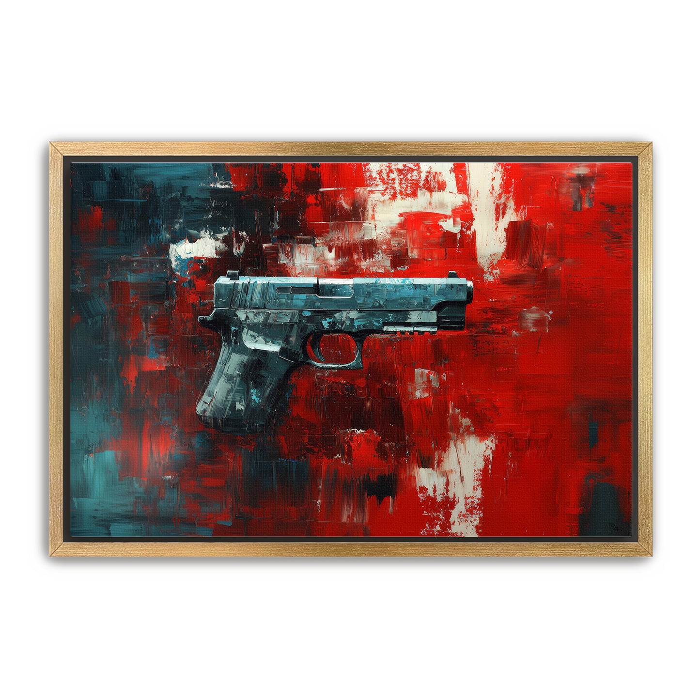 Pocket Pistol Wall Art