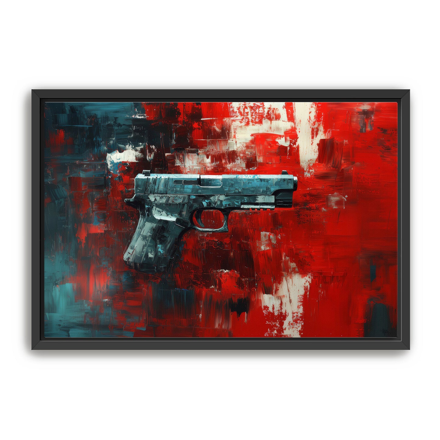 Pocket Pistol Wall Art