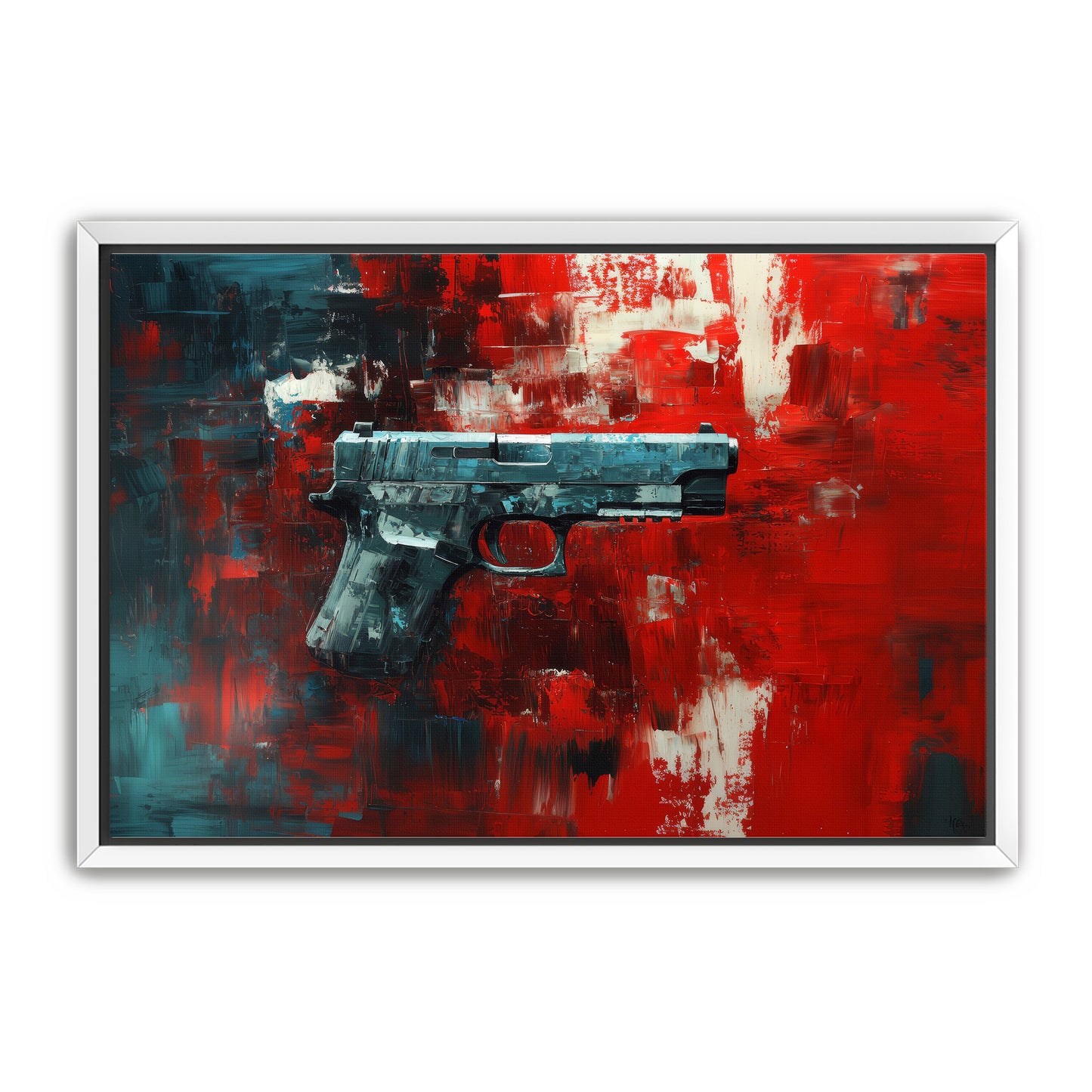 Pocket Pistol Wall Art