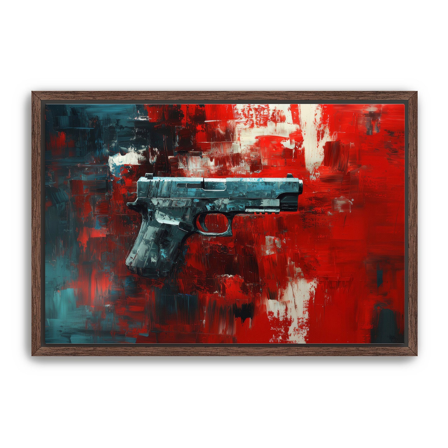 Pocket Pistol Wall Art