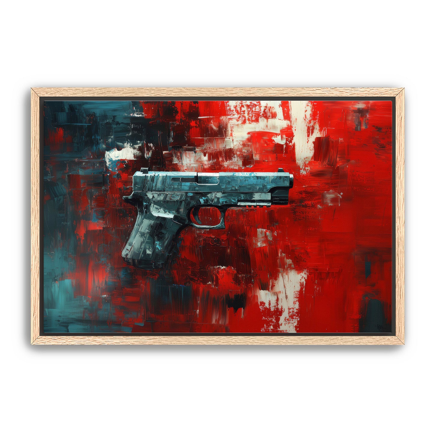Pocket Pistol Wall Art