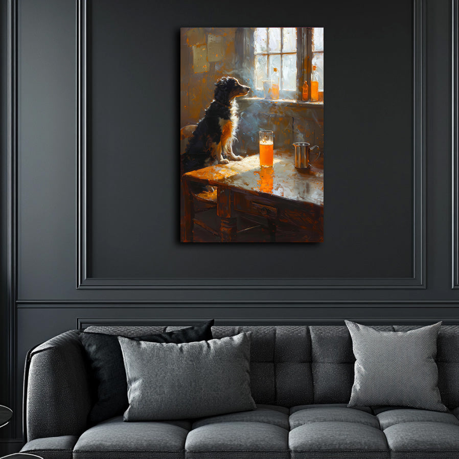 Paws on Table Wall Art