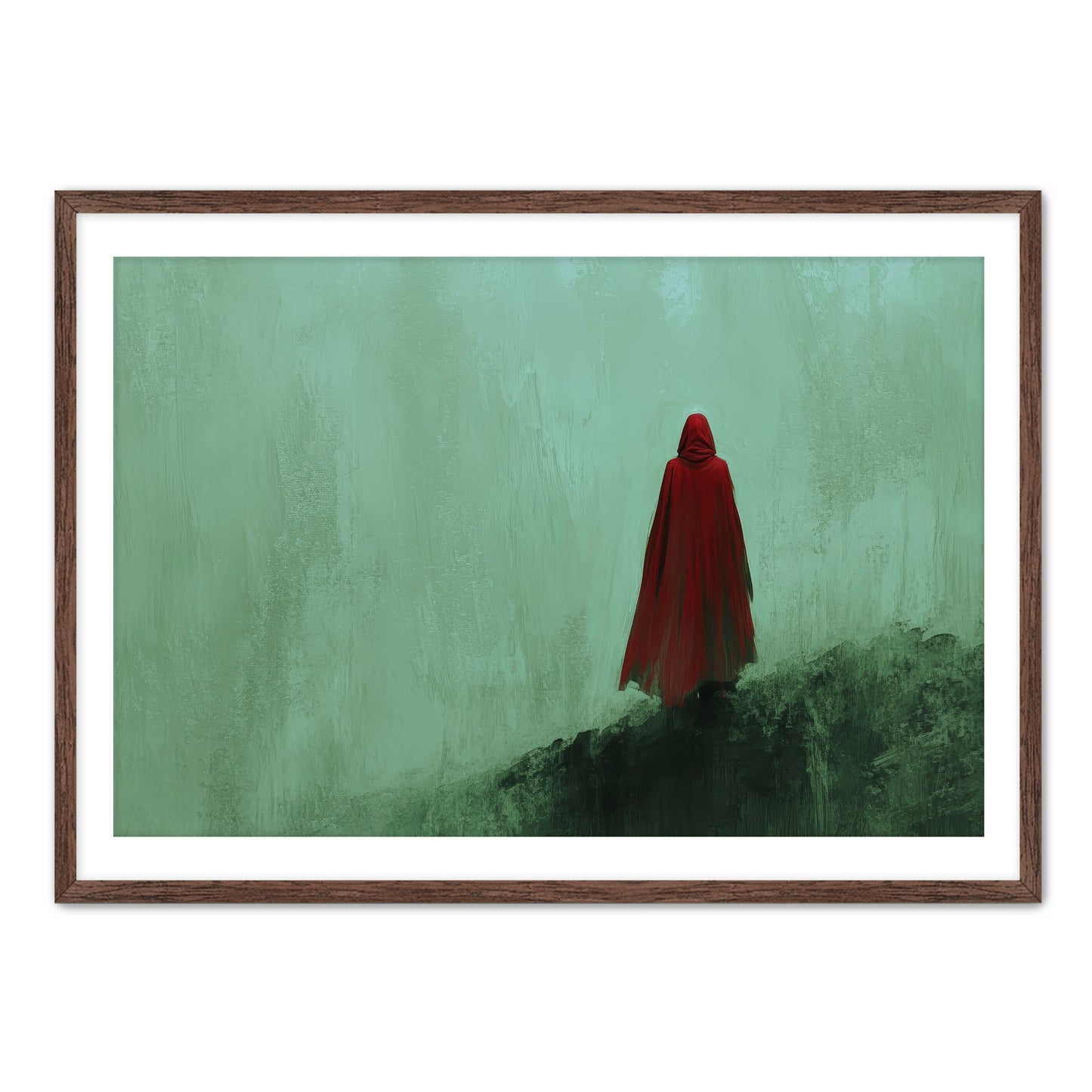 Red Cloak Wall Art