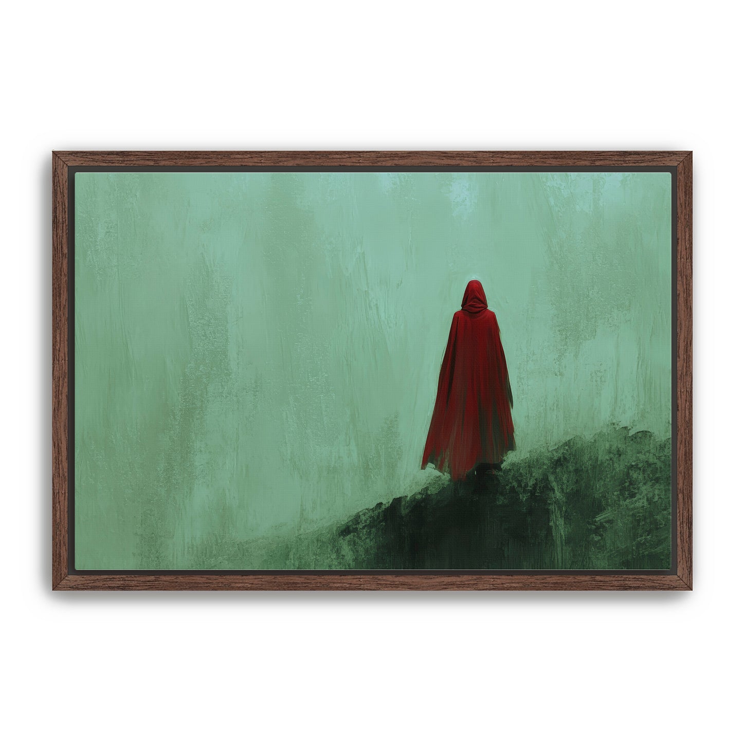 Red Cloak Wall Art