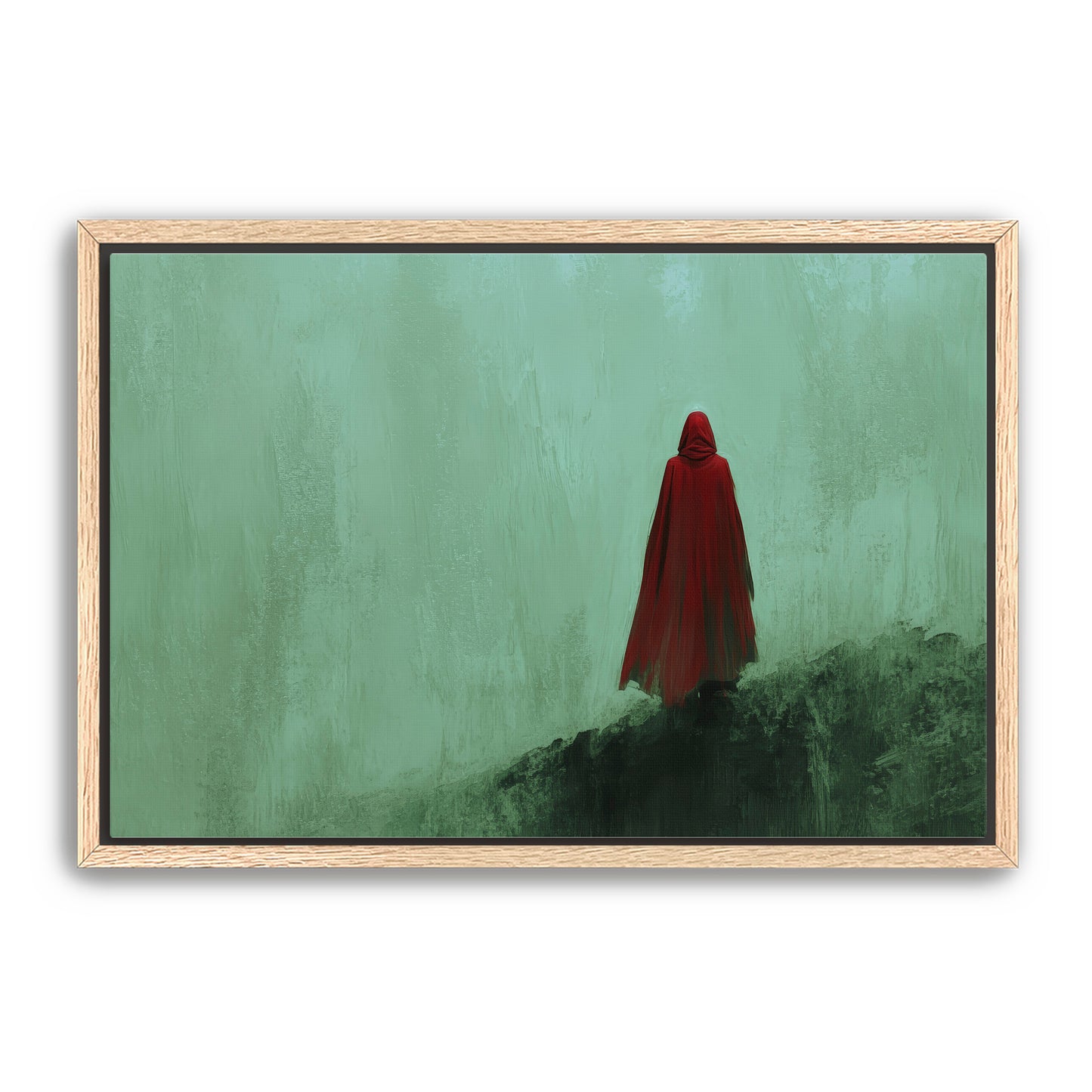 Red Cloak Wall Art