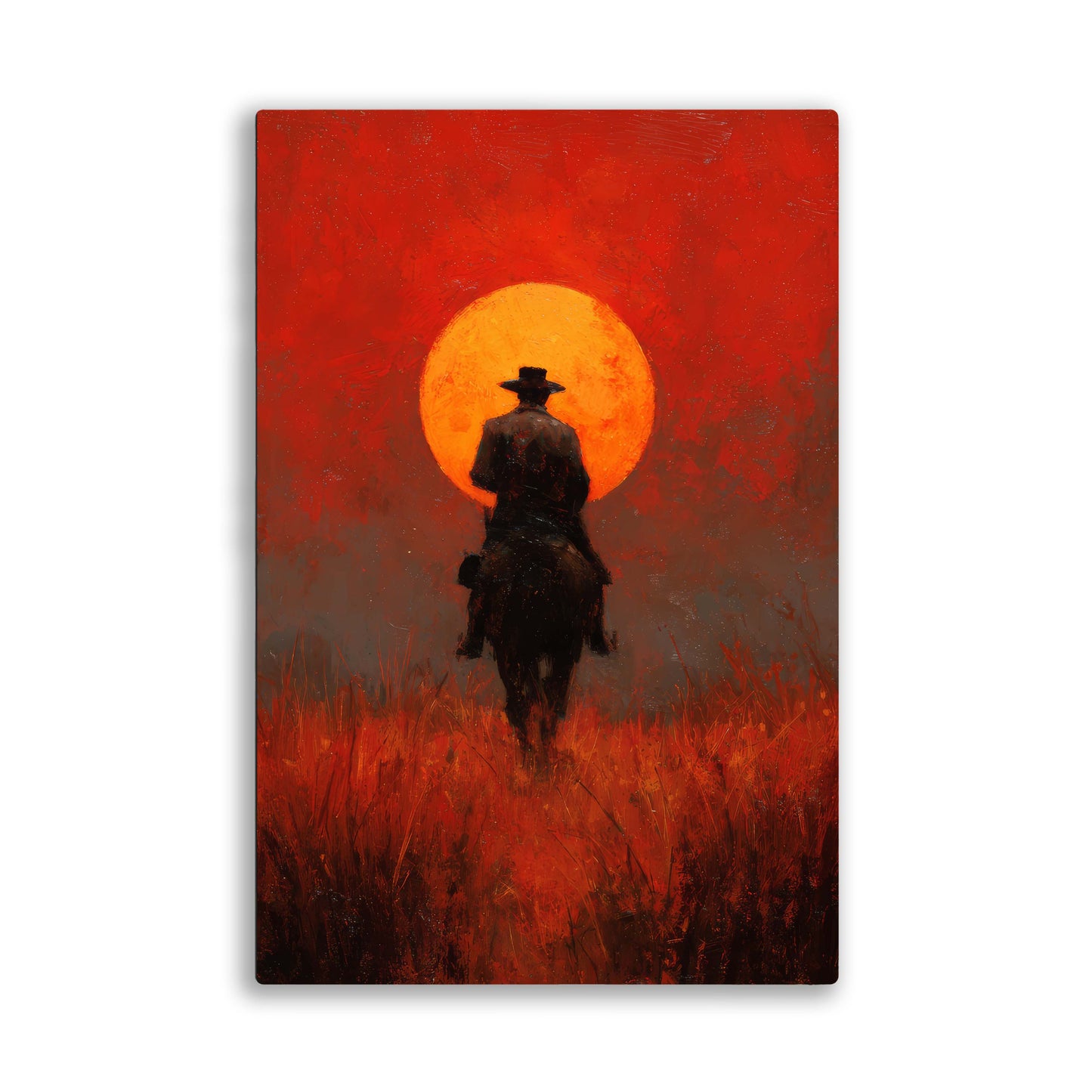 Red Dead Cowboy Wall Art