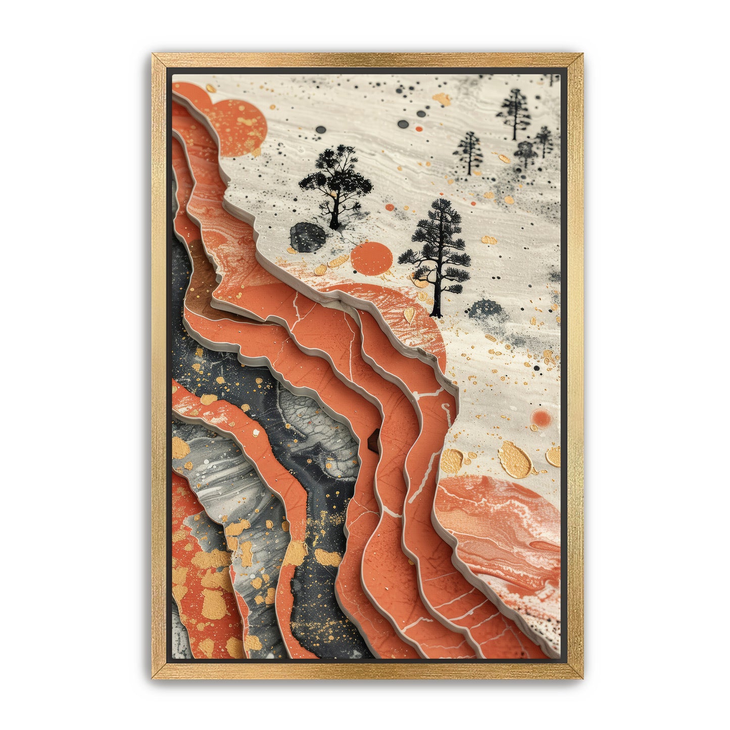 Ridge and Steps Wall Art