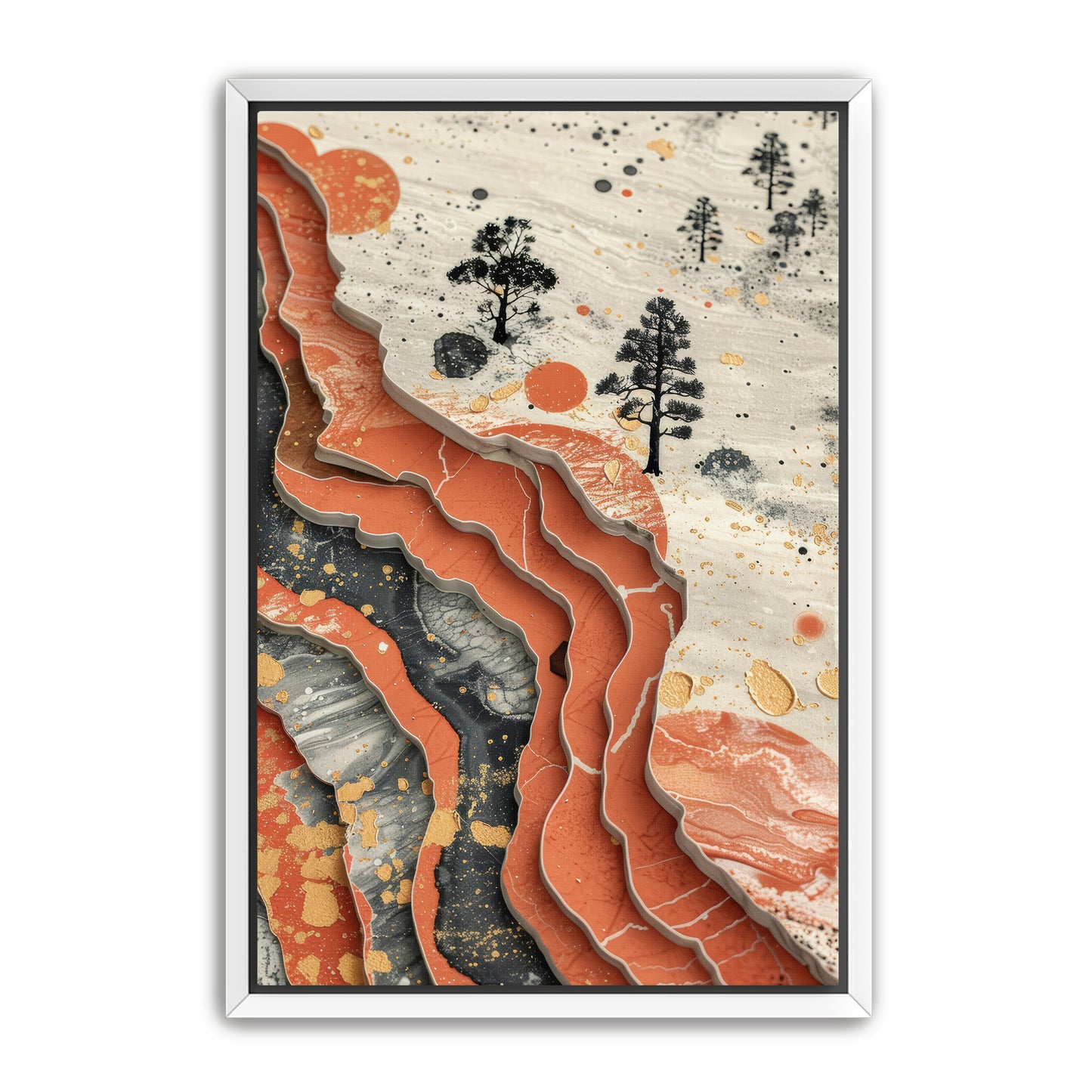 Ridge and Steps Wall Art