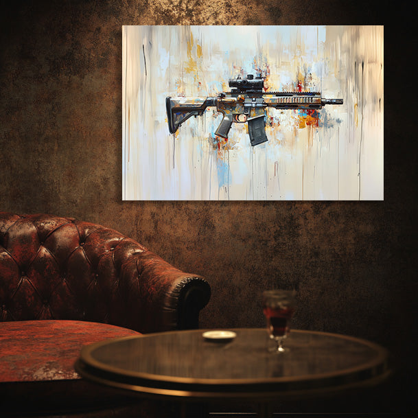 Rifle Drip Wall Art