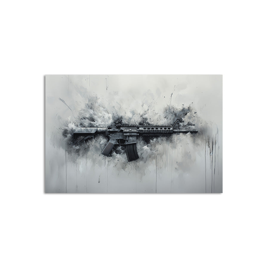 Rifle Storm Wall Art