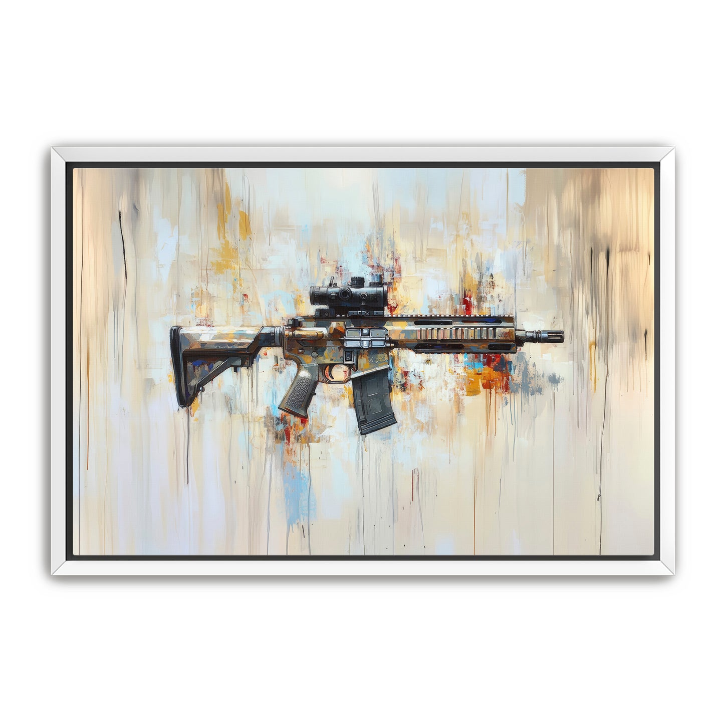 Rifle Drip Wall Art