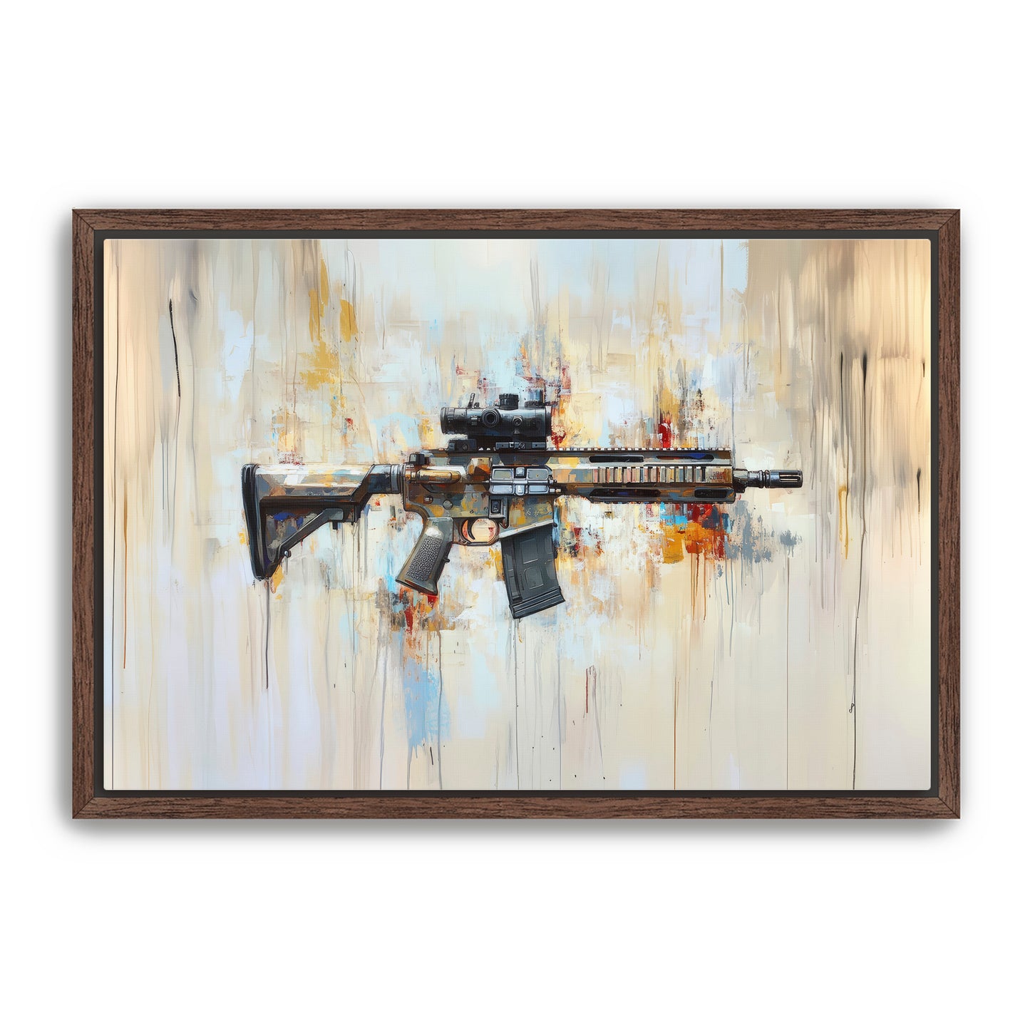Rifle Drip Wall Art