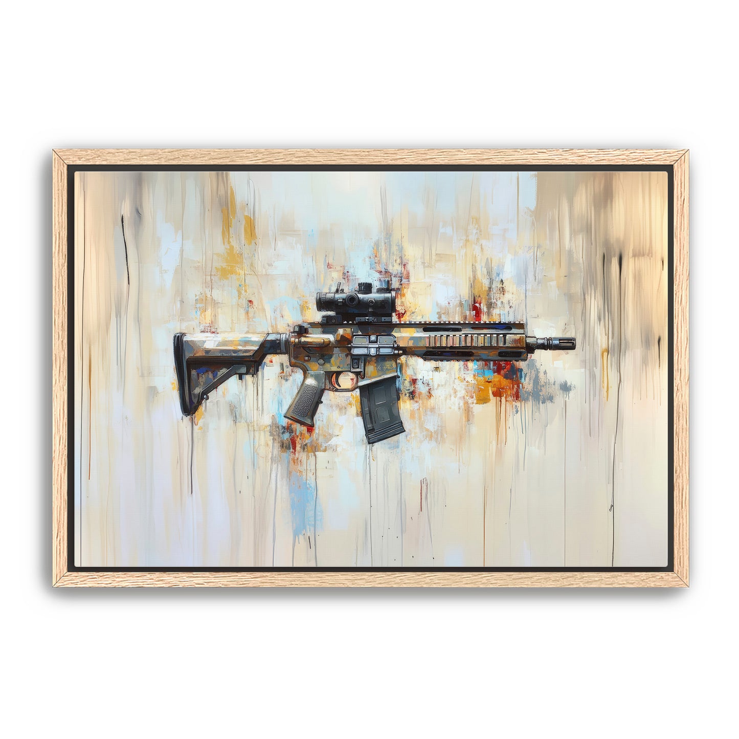 Rifle Drip Wall Art