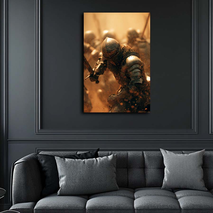 Running Knight Wall Art