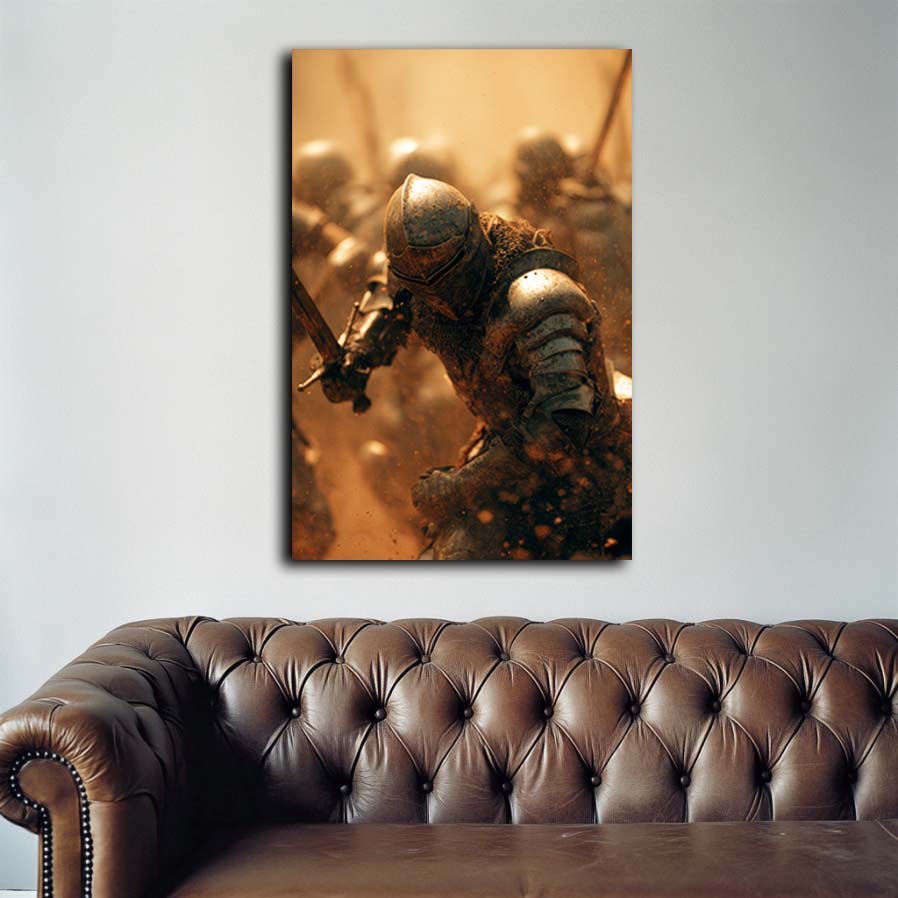 Running Knight Wall Art
