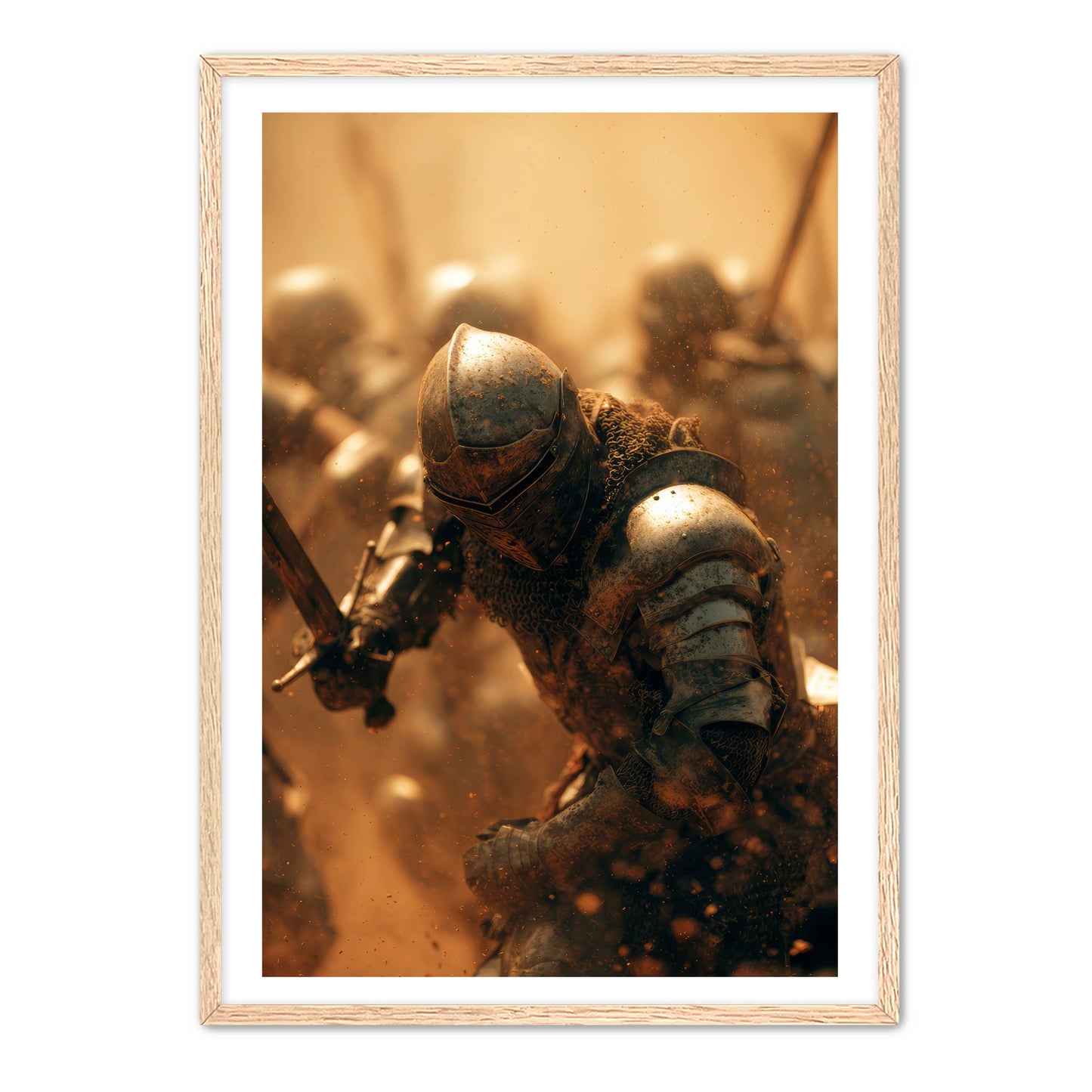 Running Knight Wall Art