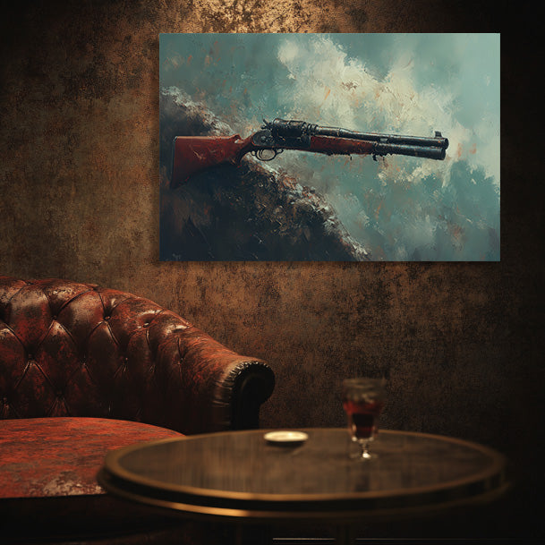 Rustic Shotgun Wall Art