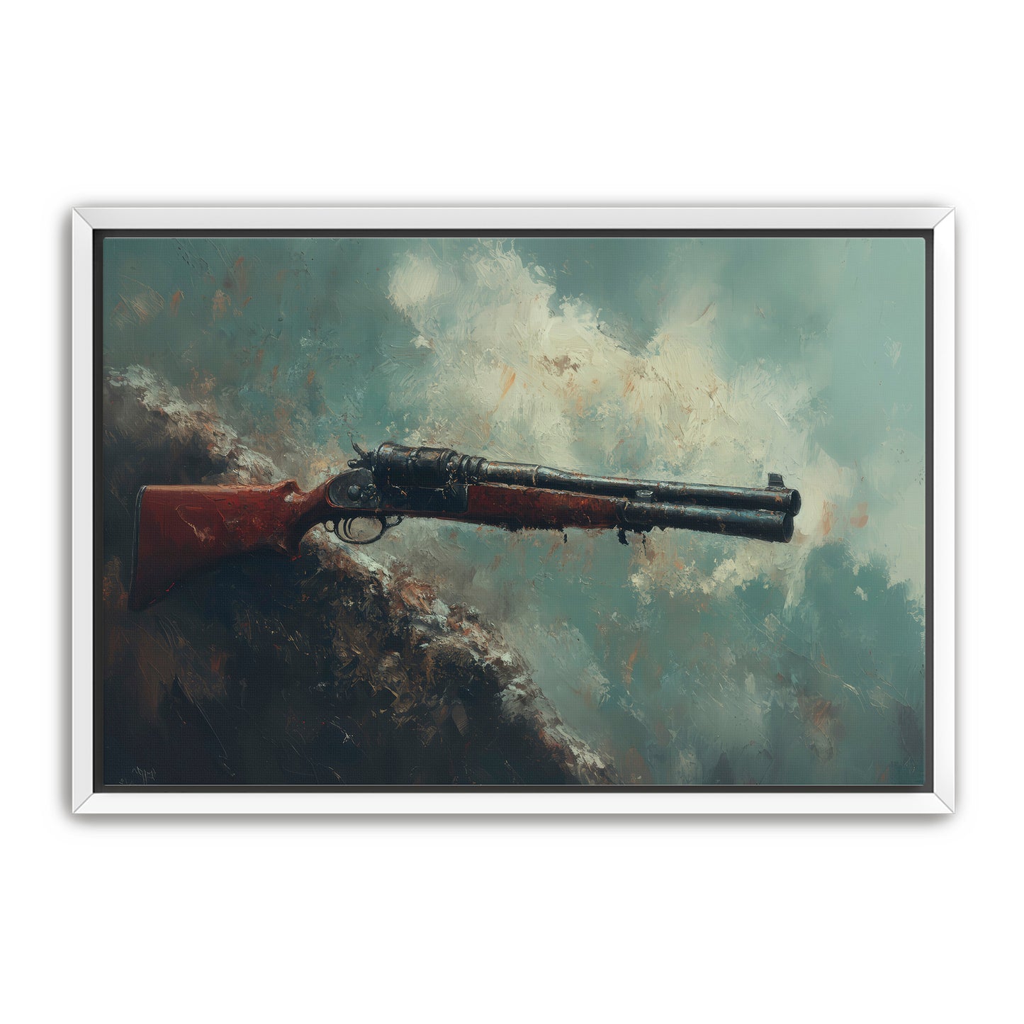 Rustic Shotgun Wall Art