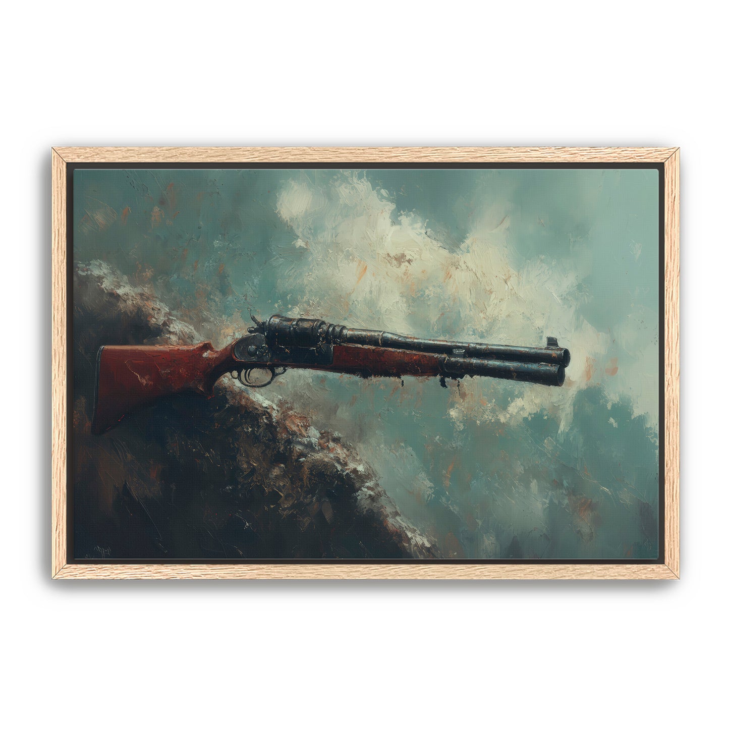 Rustic Shotgun Wall Art