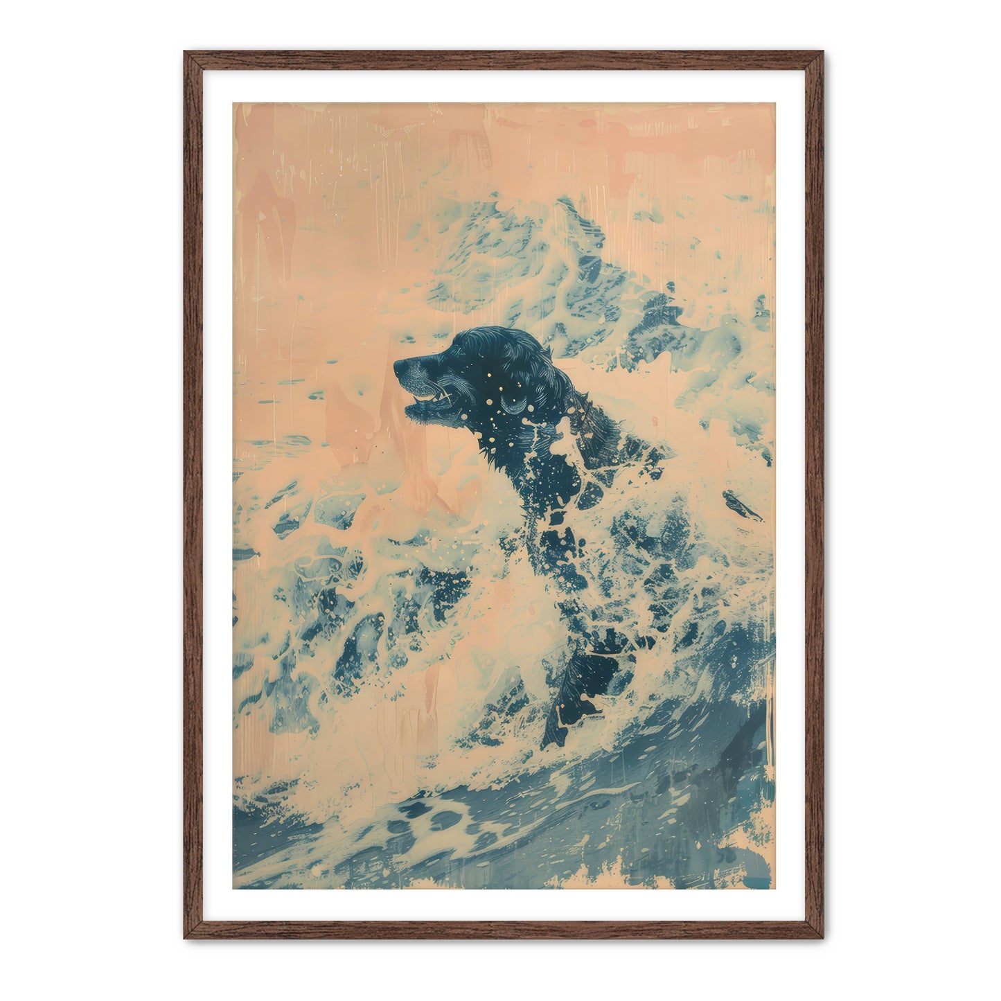 Sea Foam and Wags Wall Art
