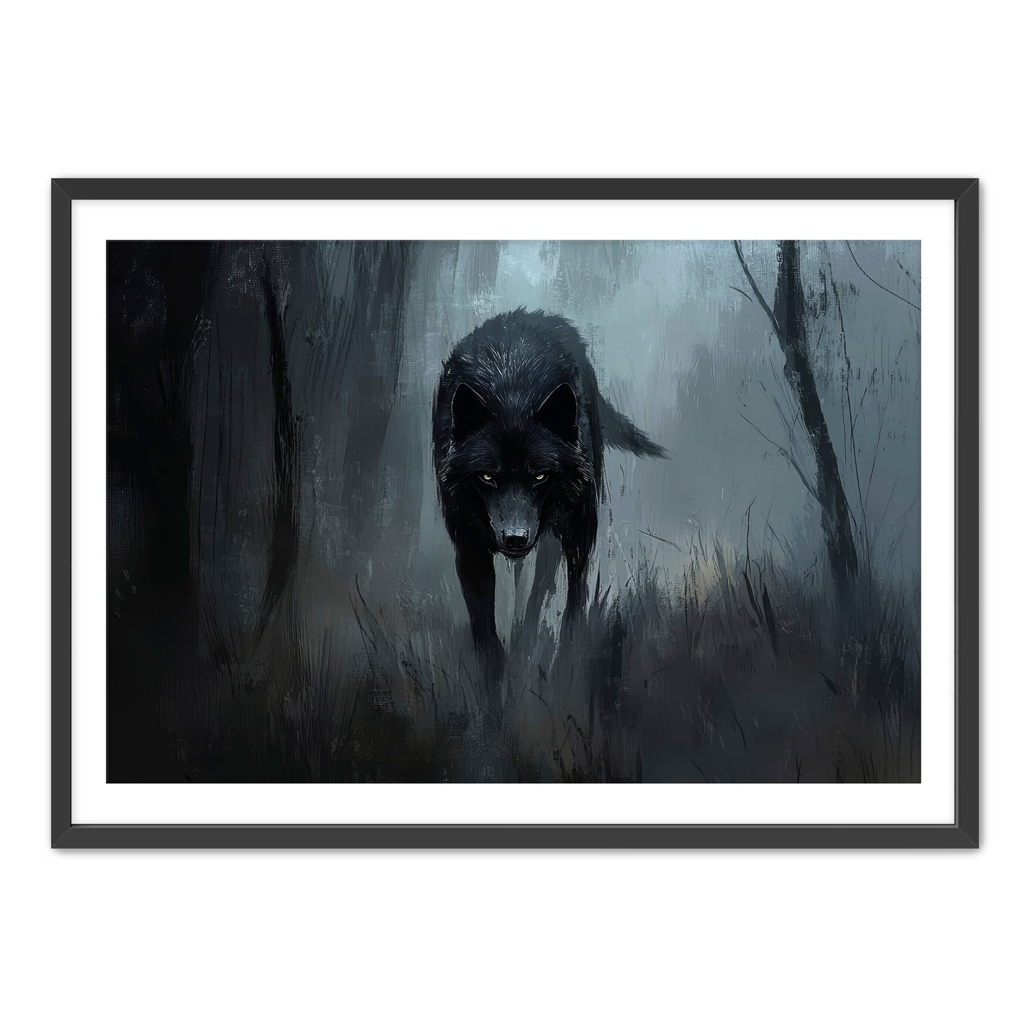 Shadow Predator Wall Art