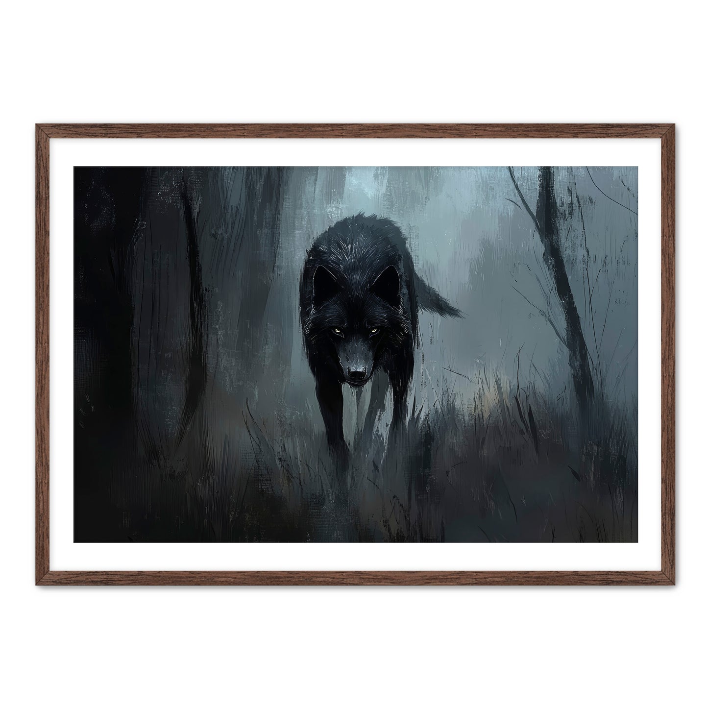Shadow Predator Wall Art