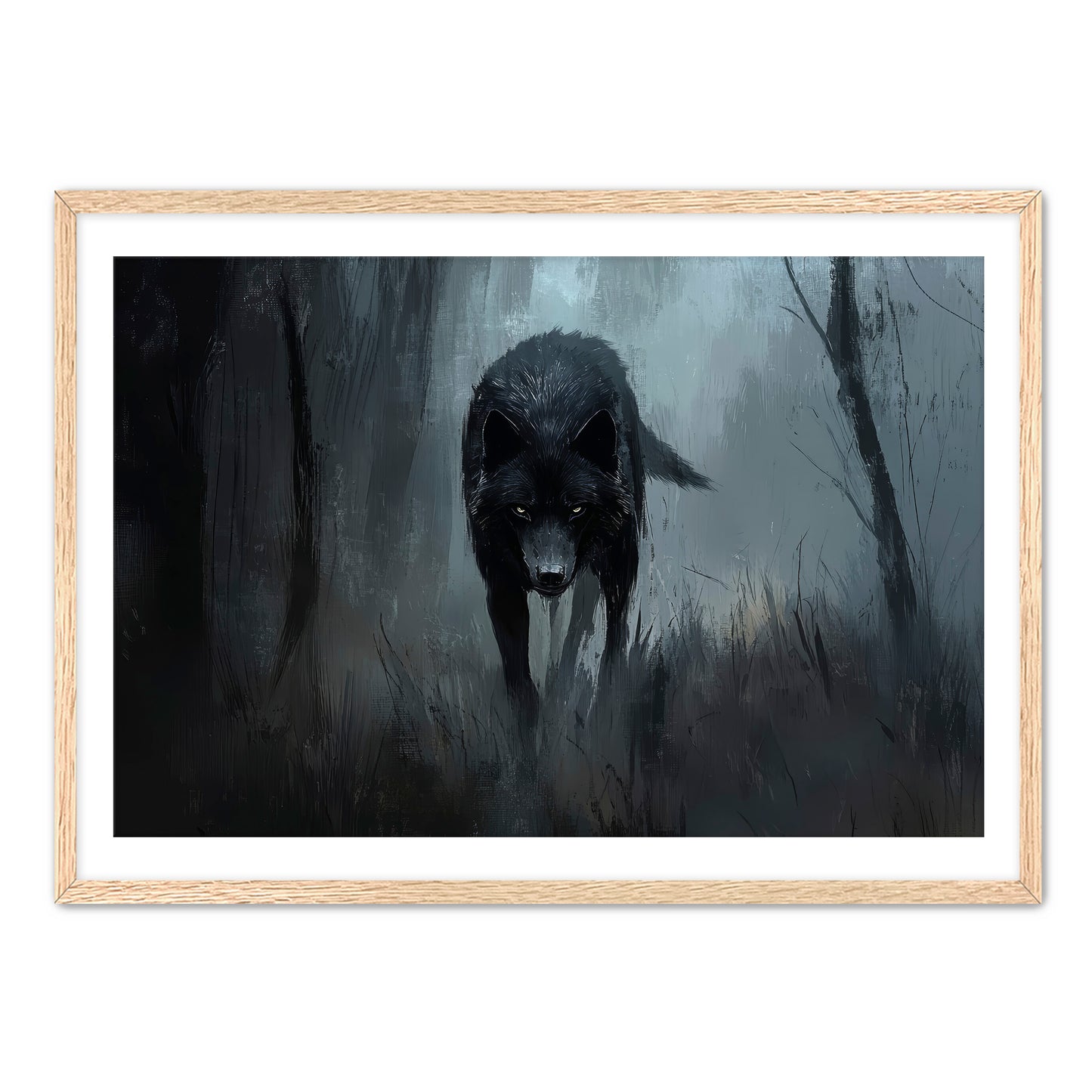 Shadow Predator Wall Art