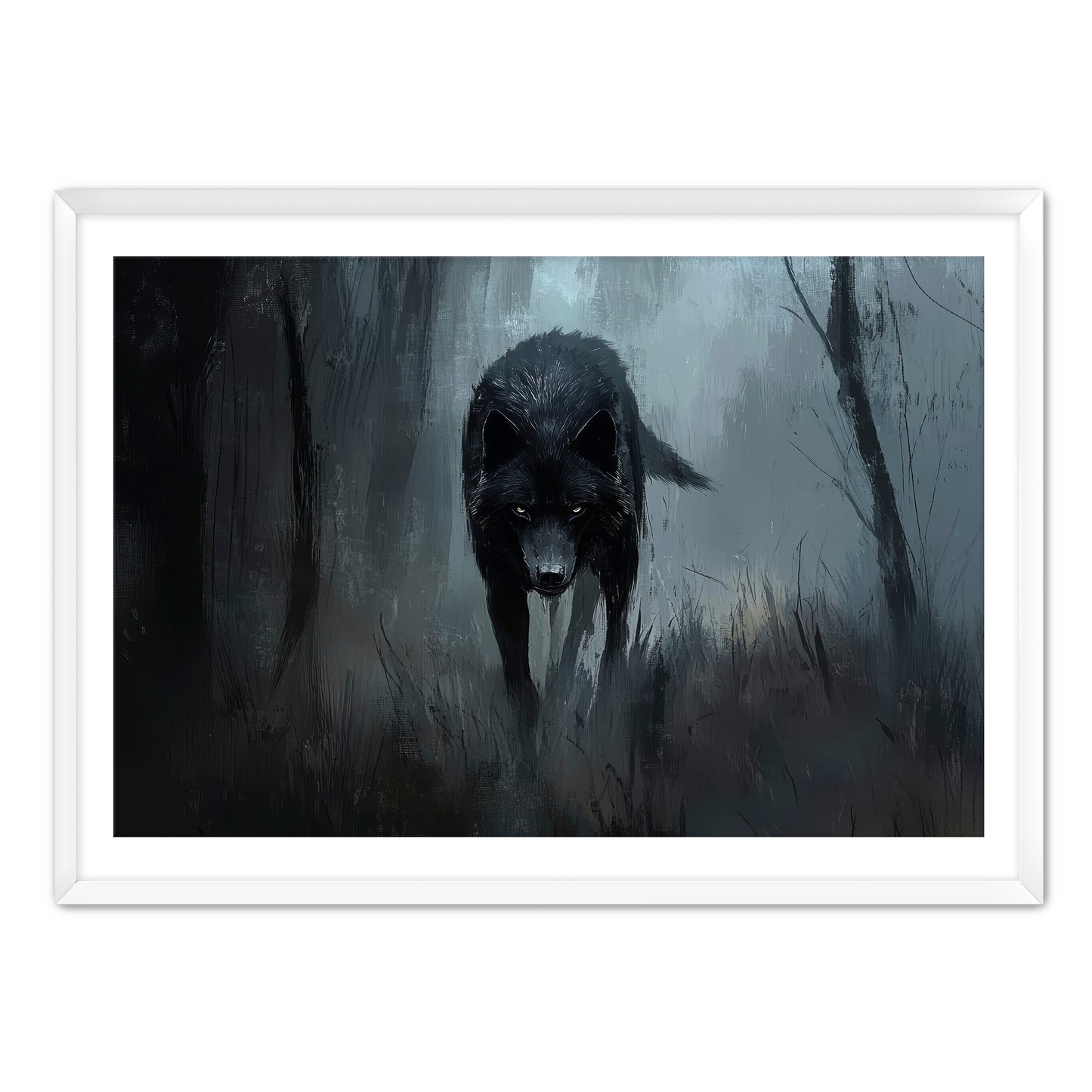 Shadow Predator Wall Art