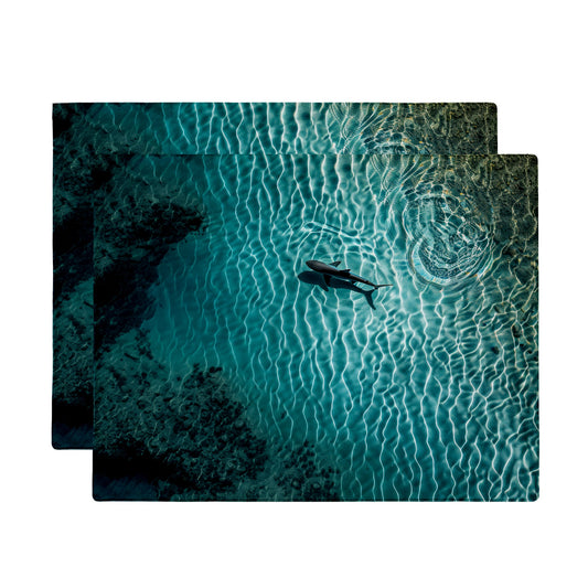 Shark In Reef Placemat