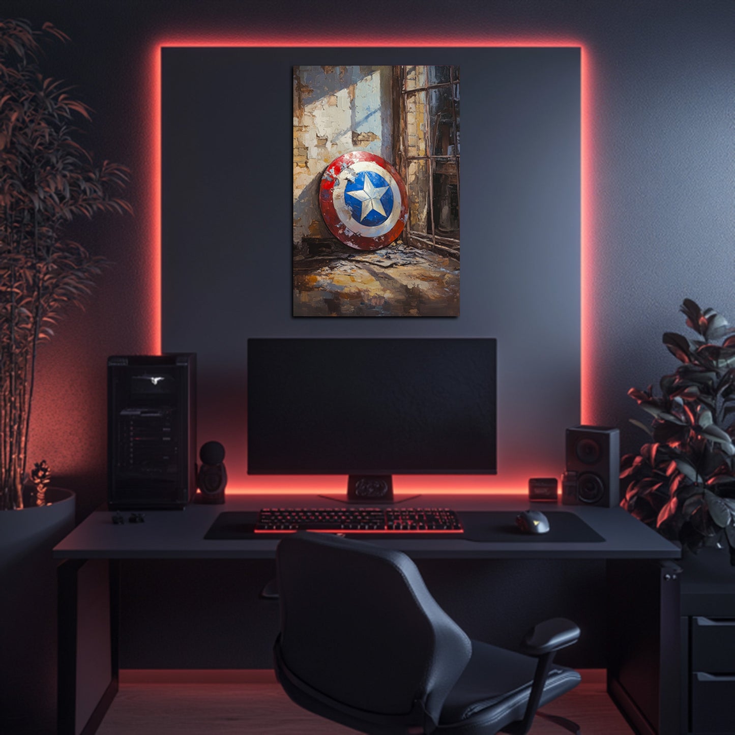 Shield In Sunlight Wall Art