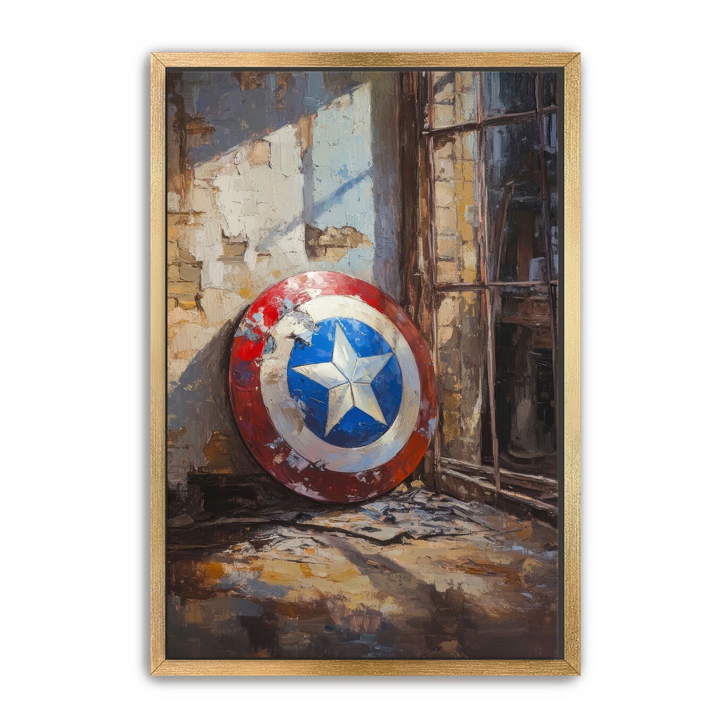 Shield In Sunlight Wall Art